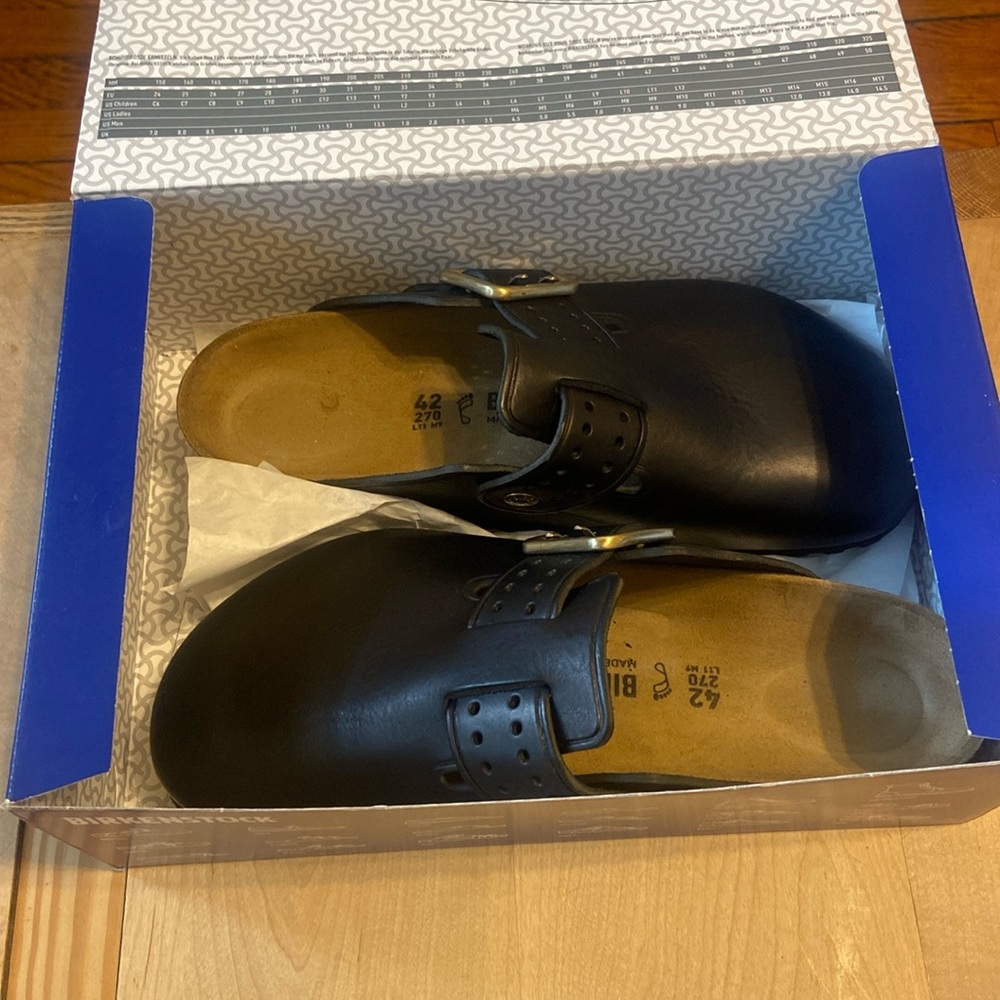 Birkenstock Boston Bold Gap like new